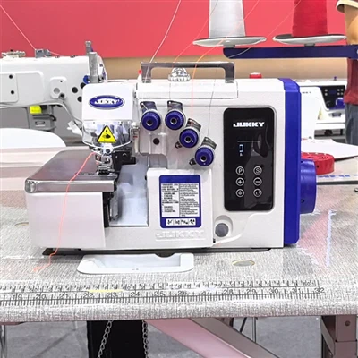 JUKKY New Model Blue Industrial Overlock Machine